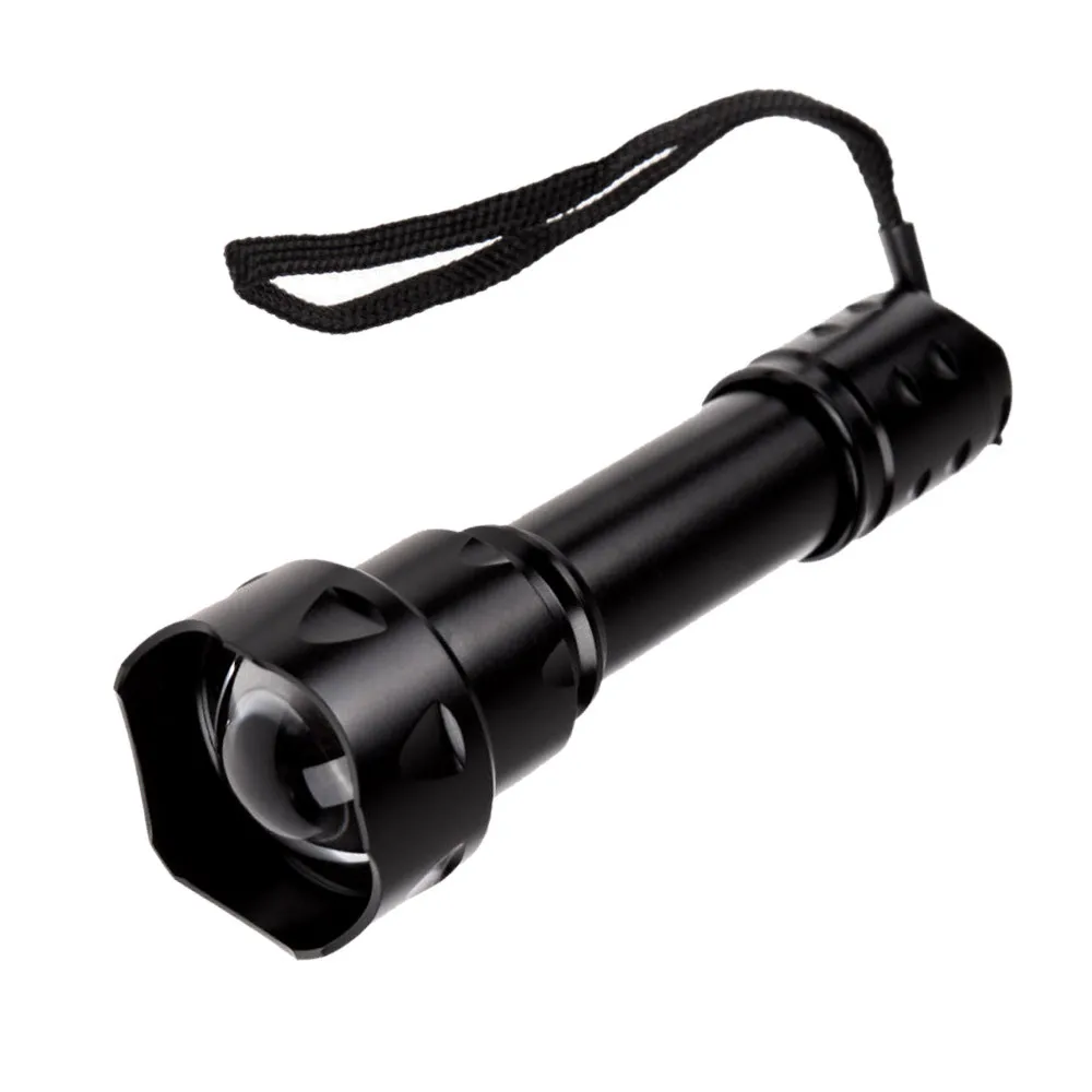 

T20 10W LED Flashlight IR-850NM/940NM Night Vision Zoomable Torch Infrared Flashlight Tactical Hunting Flashlight Rechargeable