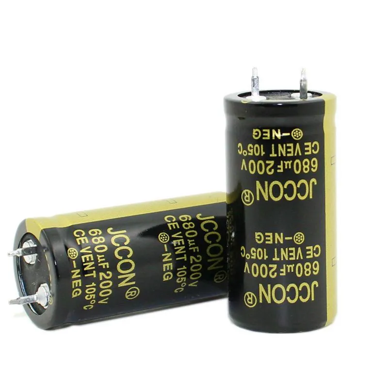 200V680UF Low ESR High Frequency Aluminum Electrolytic Capacitor 25X35MM