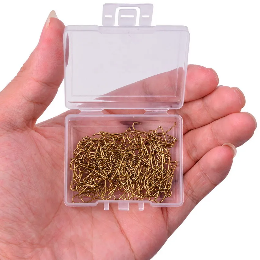 Рыболовный крючок из углеродистой стали 200 шт. РАЗМЕР 8 #-16 # рыболовный