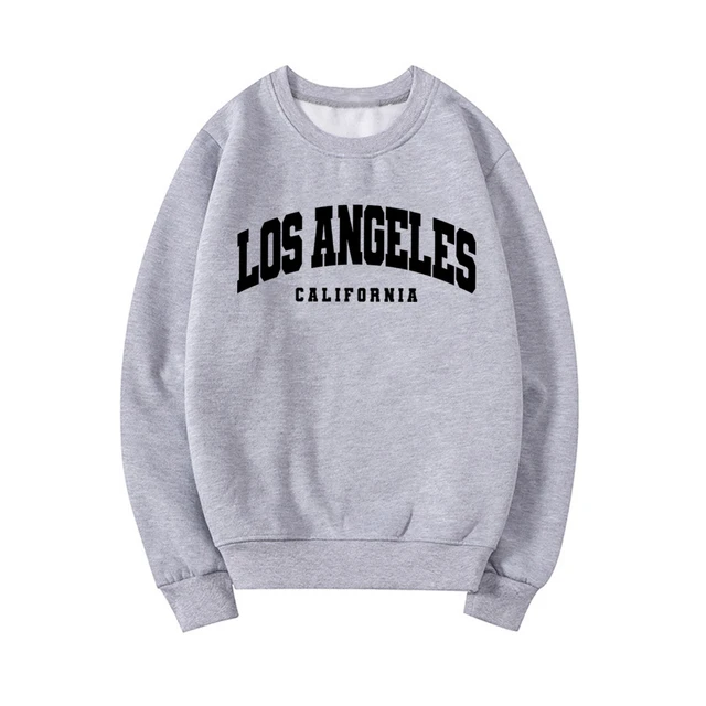 Los Angeles California Sweatshirt Vintage LA Crewneck Sweatshirts 