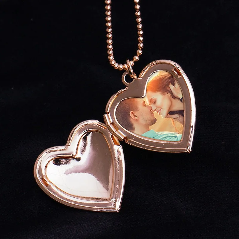 Элегантное ожерелье с открытым сердцем для женщин, для влюбленных, золотое, серебряное, цветное звено цепи, женское ожерелье с подвеской, ювелирное изделие, подарок на день матери