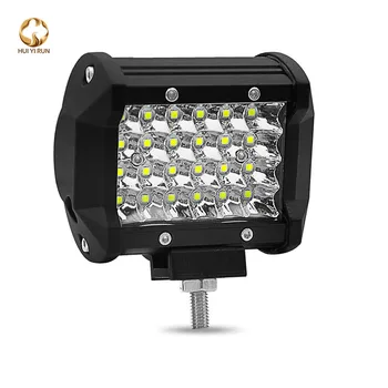 

Motorcycle modified spotlight work light car 4 inch work strip light four rows of bright LED ceiling light