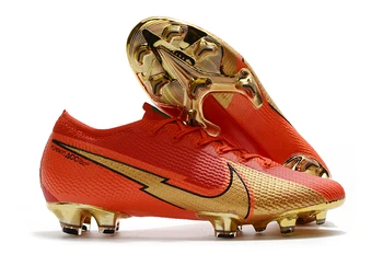 

Nike Mercurial Vapor 13 Elite FG Cristiano Ronaldo CR100 low cut thirteenth generation anti-plating water knitted surfaceFlyknit