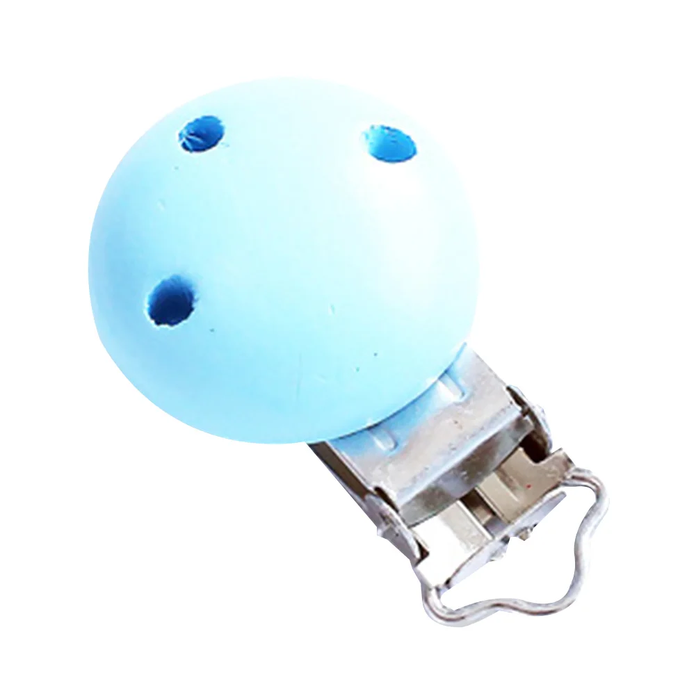 

Safety Solid Baby Teething Wood Chain Care Gift Accessories Simple DIY Toys Chew Pacifier Clip Home Cute Mini