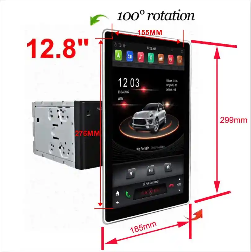 12 8 垂直テスラスタイルのandroid 9 0 自動車no Dvd Gpsナビゲーションプレーヤーラジオオーディオユニバーサル 2 Din Ips Carplay回転可能な 車用マルチメディアプレーヤー Aliexpress 12 8 垂直テスラスタイルのandroid 9 0 自動車no Dvd Gpsナビゲーションプレーヤーラジオオーディオユニバーサル 2 Din Ips Carplay回転可能な 車用マルチメディアプレーヤー Aliexpress