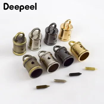 

5/10pcs Bag Metal Buckles Handbag Strap Tassel Fringe Cap Clasp Connector Hanger Lether Rope Cord Lock DIY Hardware Accessories