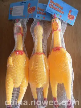 

Toy Chicken Whole Person Chicken Screaming Chicken Medium Screaming Chicken Bite Resistant Sound Making Toy Dog Chicken