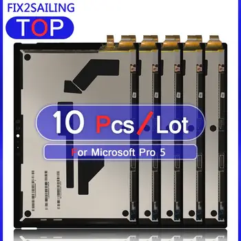 

10Pcs Lcds New For Microsoft surface pro5 pro 5 Model 1796 LP123WQ1(SP)(A2) LCD Display touch screen digitizer Assembly