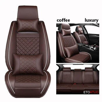 

Full Coverage Eco-leather auto seats covers PU Leather Car Seat Covers for VW polo beetle golf golf plus jetta scirocco passaat