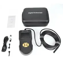 Эндоскоп 2,4 дюймов HD экран водонепроницаемый кабель 5,5 мм бороскоп промышленный эндоскоп инспекционная эндоскоп камера