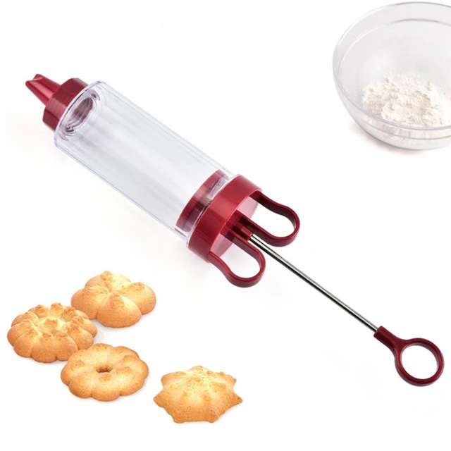 2 Stílusú Sütemény Krém Dekorációs Pisztoly Fúvókák Virágdarab Öltöny Cukrászsütőfecskendő Muffin Desszert Extruder Konyhai Szerszámok - Image 2