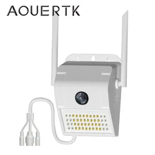 AOUERTK Смарт 1080P водонепроницаемый настенный светильник IP65 ip-камера ИК Ночное Видение Обнаружение движения смарт индукция лампа наружная WIFI камера