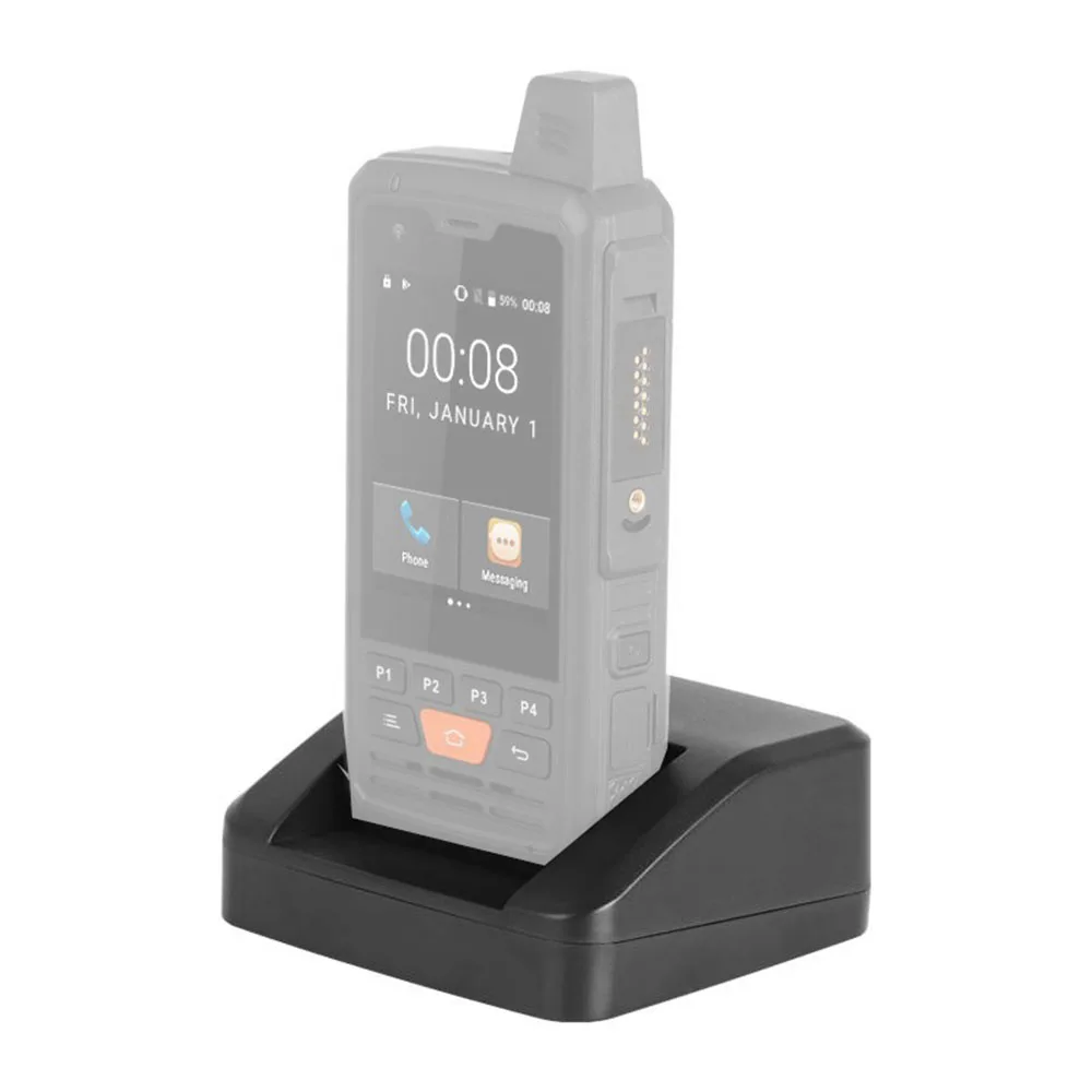 Desk Charger for Anysecu 4G-P3 POC Radio UNIWA F50 Walkie Talkie