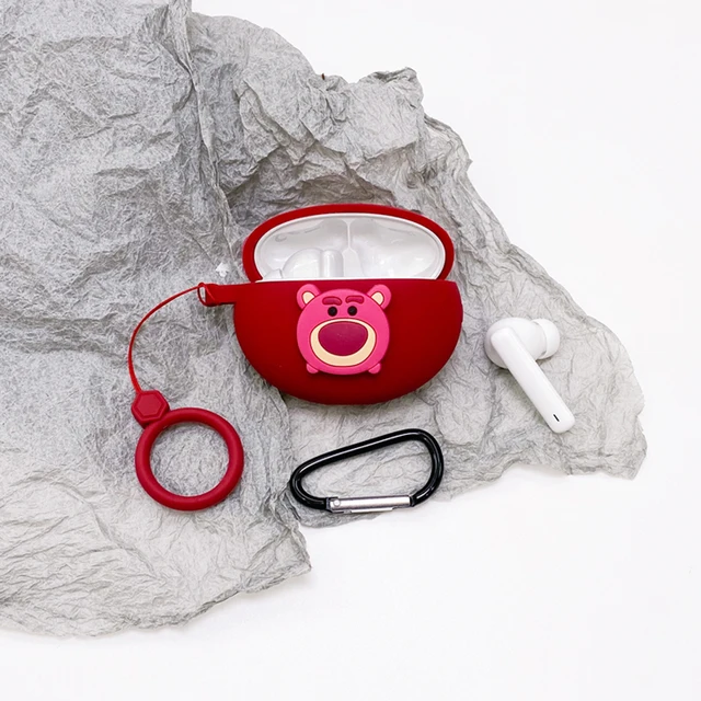 Cute Cartoon Earphone Cover for Huawei Freebuds 4i Case TWS Bluetooth Wireless Headphone Charging Box Case Headset Silicone Case U