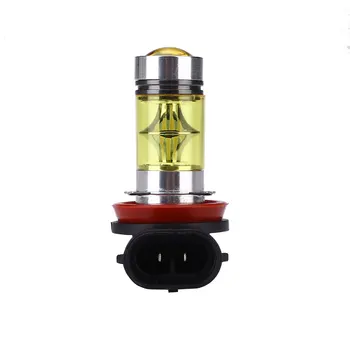 

Fog Driving Bulb LED Headlight Bright Fog Drive Bulb 100W Car H11 H8 Yellow Stable