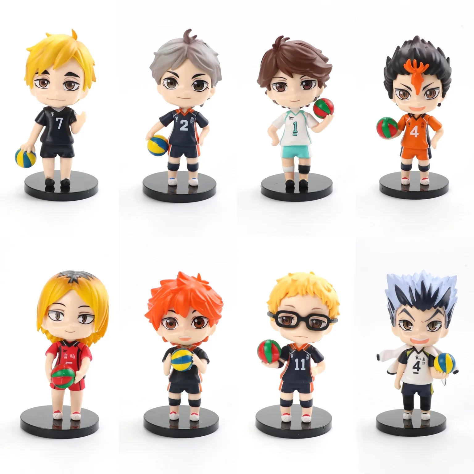 Zhongkaihua 2 Statuette Di Anime Haikyu, Ornamenti Da Collezione, Kuroo