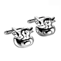 Ducks Cuff Links Duck Design Cufflinks Suit Shirt Lovely Present Tie Clips For Men 5