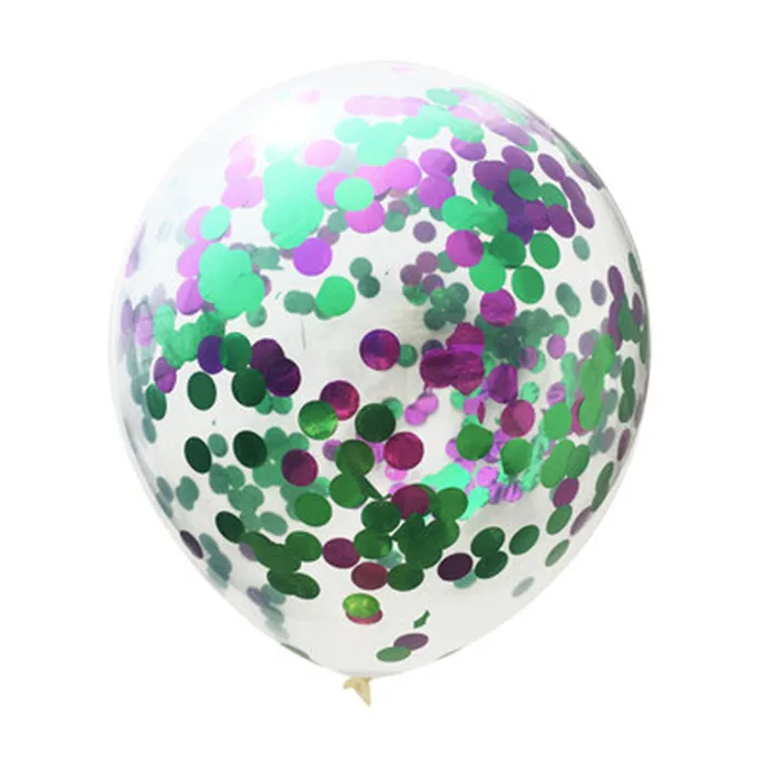 10 шт./партия 12 дюймов блестящие конфетти латексные воздушные шары Свадебные украшения на день рождения детский душ воздушные декоративные воздушные шары - Цвет: as picture
