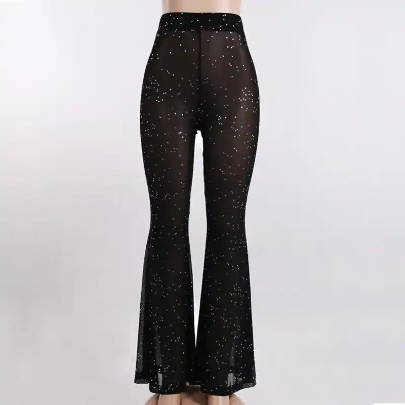 mesh bell bottoms