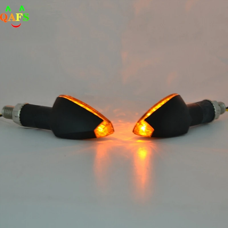 

1pc Motorcycle Front&Rear Turn Signal Lights Steering lamp Super bright waterproof LED Steering Light
