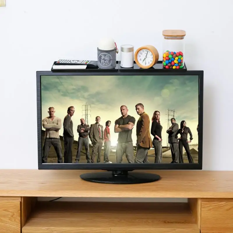 Estante multifunción ajustable para pantalla de TV, estante de