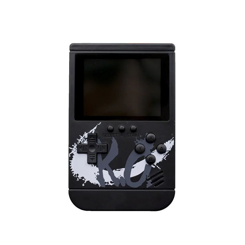 

Built-In 300 Games 1000Mah Battery Game Player 3 Inch Color Lcd Retro Handheld Game Console+Gamepad 2 Players Doubles
