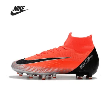 

Nike Mercurial Superfly VI Elite CR7 AG Men Football Bootss Training Football Boots High Ankle Sport Soccer Sneakers AGH01