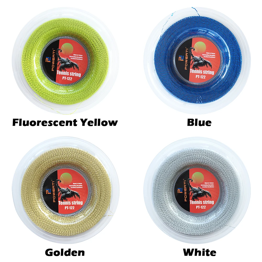 

Tennis String Powerful Resilient Tennis Racket Replacement String Soft Tennis Trainng String 200M / 660 FT Nylon