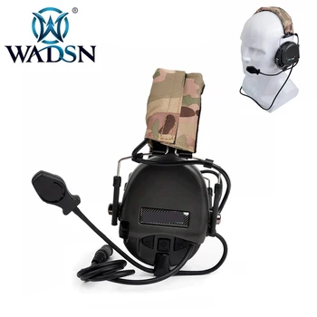 

WADSN Tactical TEA Hi-Threat Tier 1 Softair Headset Military Aviation Noise Canceling Headsets Hunting Airsoft Headphone WZ110