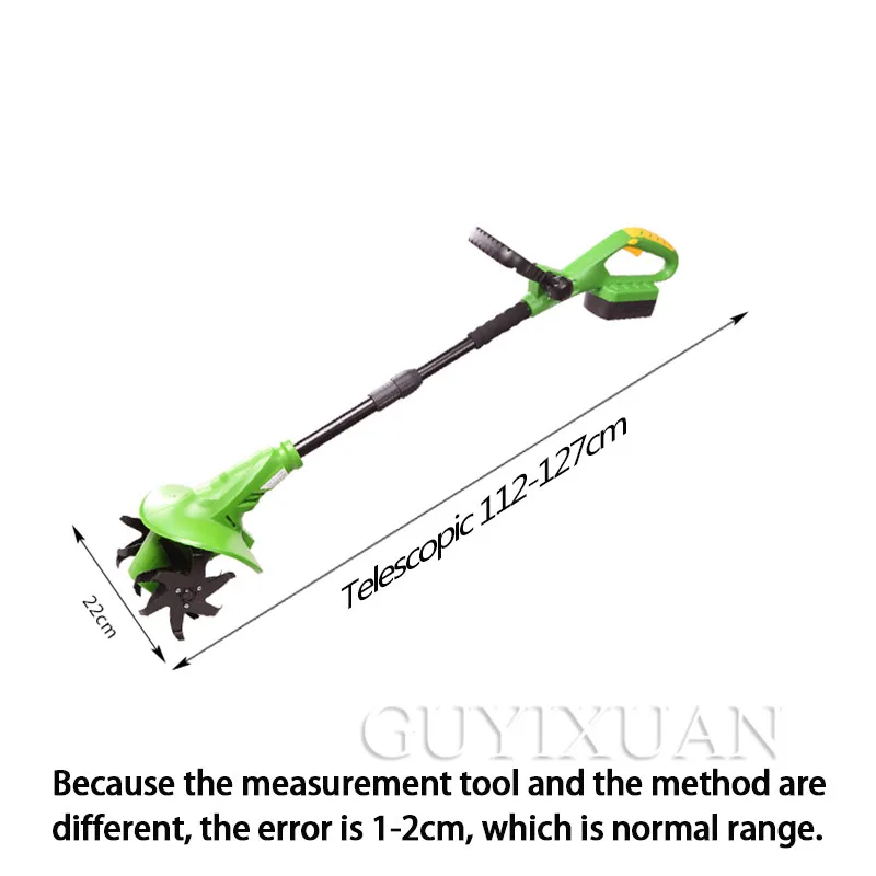 Бытовой многофункциональный электрический культиватор weeder перезаряжаемый небольшой лопатой культиватор сельскохозяйственный роторный культиватор E