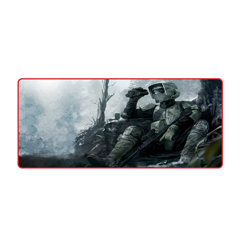 900x400mm FFFAS HD игровой коврик для мыши RGB с блокировкой края Удобная картинка помогает мыши эффективно перемещать светильник - Цвет: 900x400mm