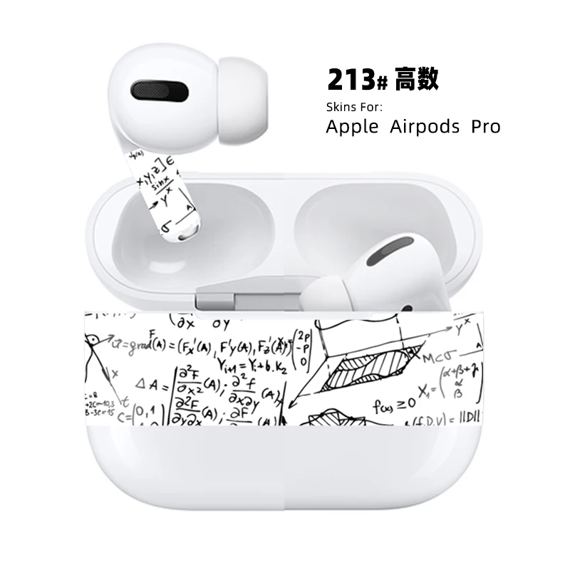 Бумажная Пылезащитная наклейка для Apple AirPods Pro Чехол Пылезащитная наклейка защита кожи для Air Pods 3 Аксессуары - Цвет: 213