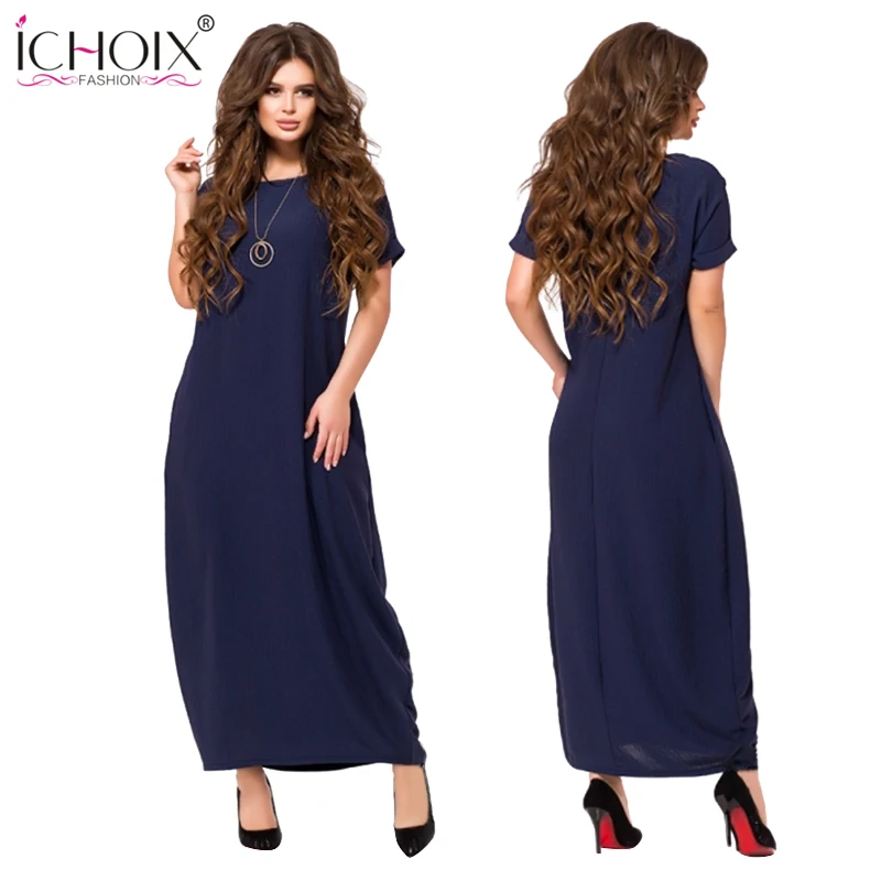 XL-6XL, плюс размер, летнее, длинное, макси платье, повседневное, большие размеры, свободное пляжное женское платье, большие размеры, длина до пола, вечернее платье, vestidos