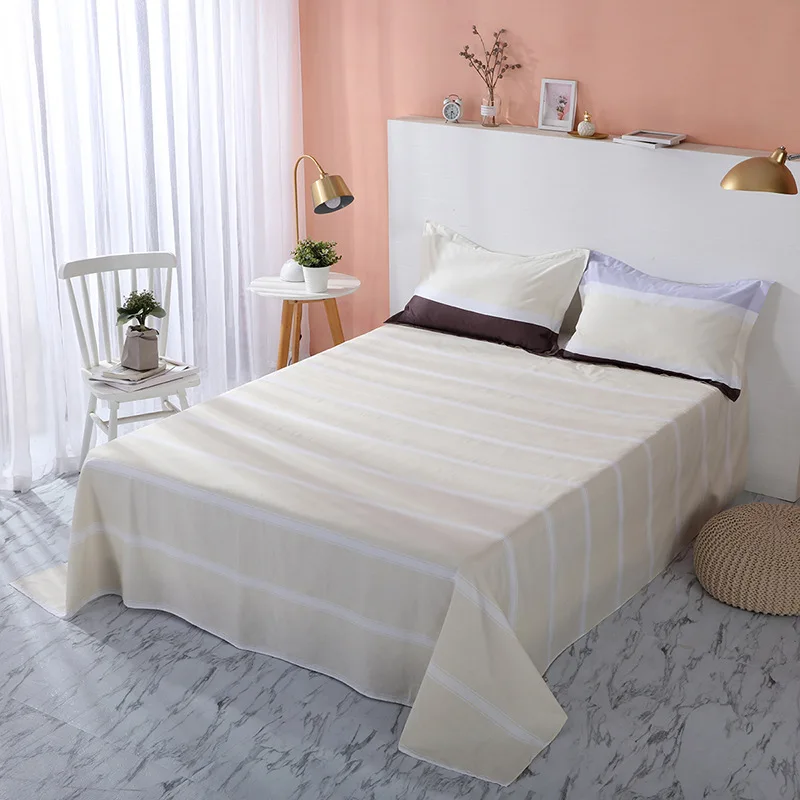 Style 13 Dreampatar простой горошек хлопок 1 шт. Одиночная двойная домашняя комфортная кровать простыни модный активный принт Мягкая Кровать Текстиль Кровать BY226B - Цвет: Style 13