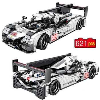 

Build Blocks Technic Rac Car 919 Sports Car Model Remote Control Car Toys For Children