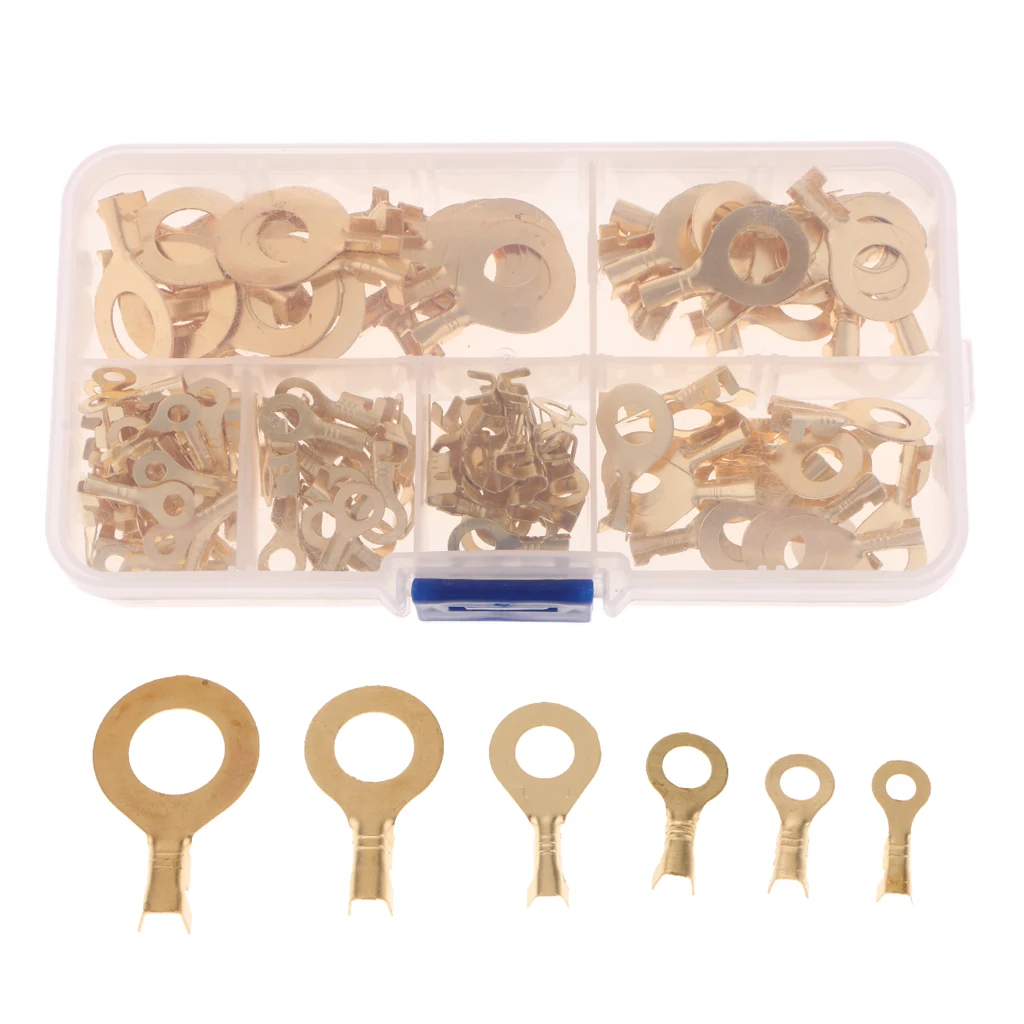 150 Pieces Insulated Electrical Wire Terminal Crimp Connectors Spade Set