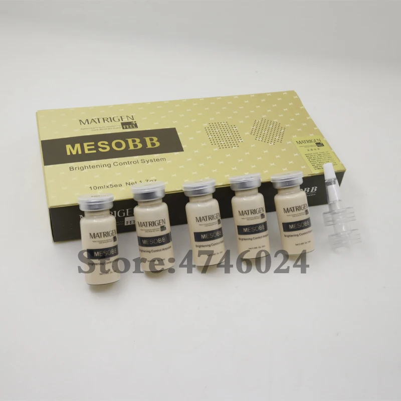 

Korean Makeup 10ml Meso BB Brightening Control System Serum Ampoules Skin Whitening Liquid Foundation for Acne Healing Treatment