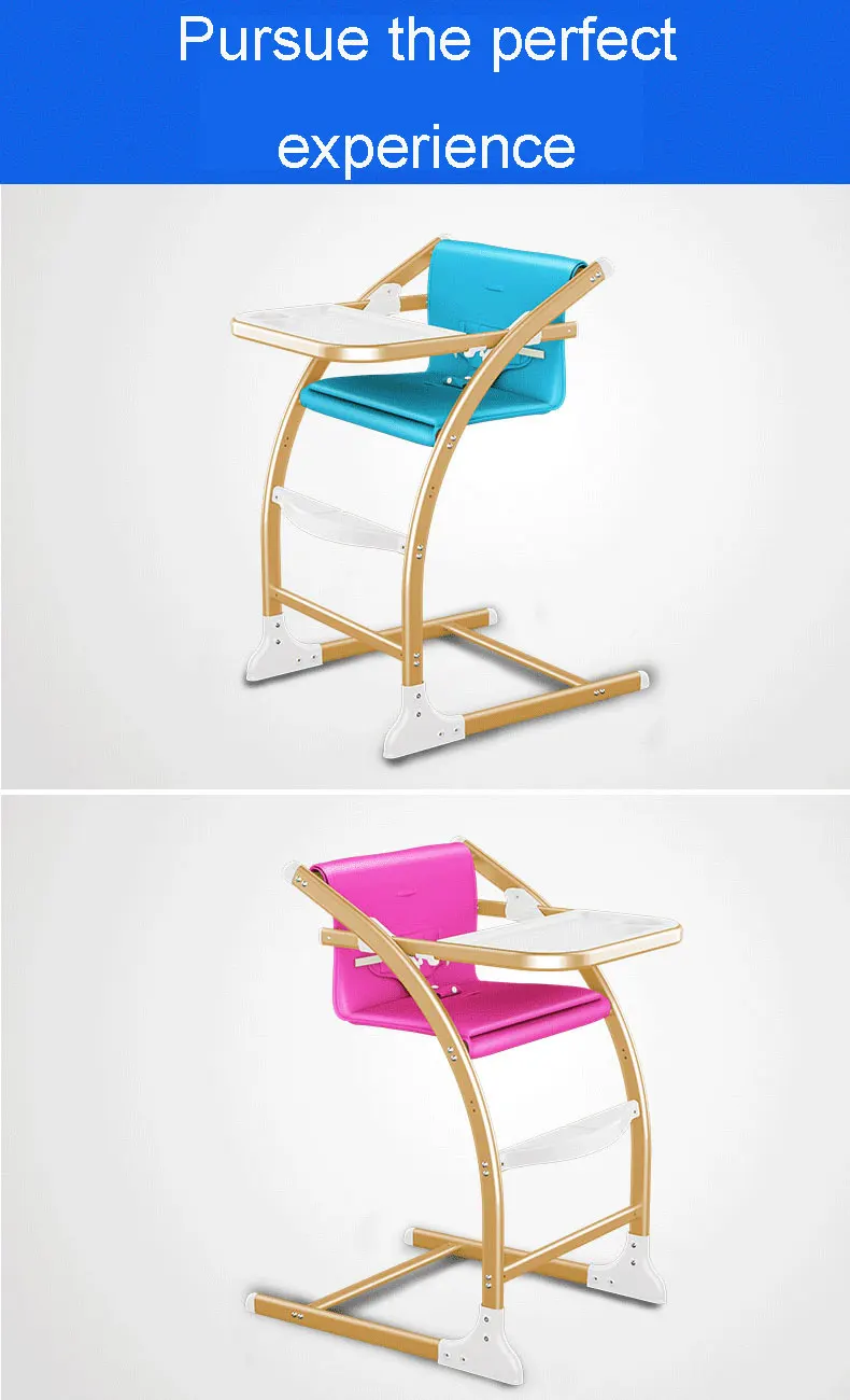 Детский обеденный стул регулируемый файл многофункциональный портативный детский обеденный стул из нержавеющей стали кронштейн разные цвета