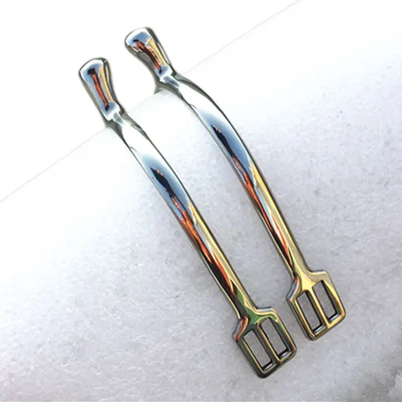 Stainless Steel Riding Spur 17mm Short Shank Ball End English Spurs HorseTack