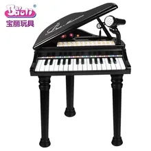 Polaroid 1504a детская многофункциональная электронная клавиатура маленькая принцесса музыкальное пианино с микрофоном обучающая игрушка для девочек