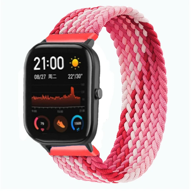 Reloj Smartwatch Amazon Amazfit Gts Prestaciones 20mm 22mm Braided