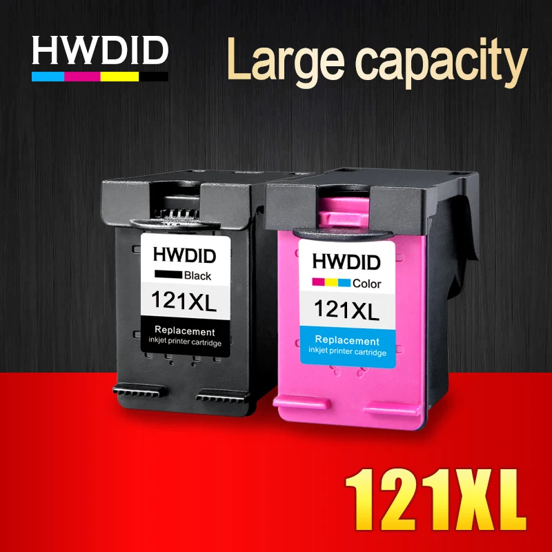 HWDID 121XL Refill Черный / цветной чернильный картридж для hp 121 XL Чернильный с Deskjet ink D2563
