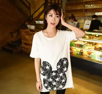 

Tops T Shirt Women Short Sleeve Tshirt Women fuchsia T Shirt