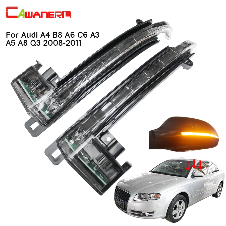 Cawanerl автомобисветильник светодиодный указатель поворота без ошибок боковой