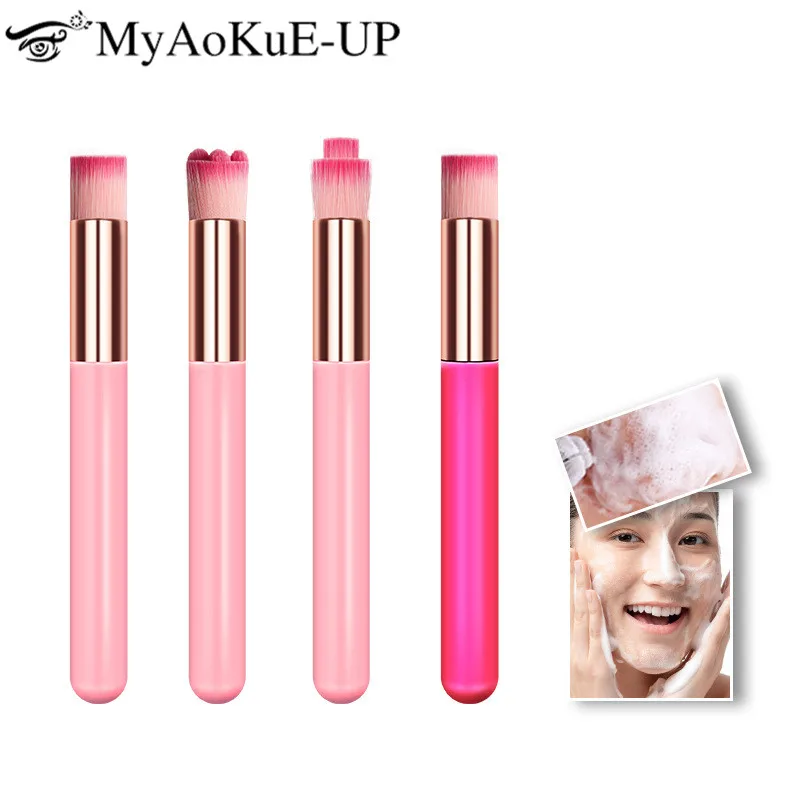 Eyelash Cleaning Brush Nose Brushes Blackhead Clean Lash Shampoo Brushes rose hair Lashes