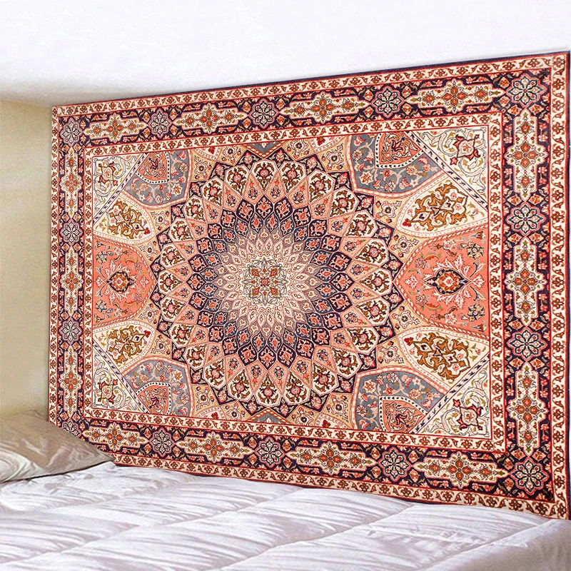 Mandala Tapestry Wall Hanging Beach Throw Carpet