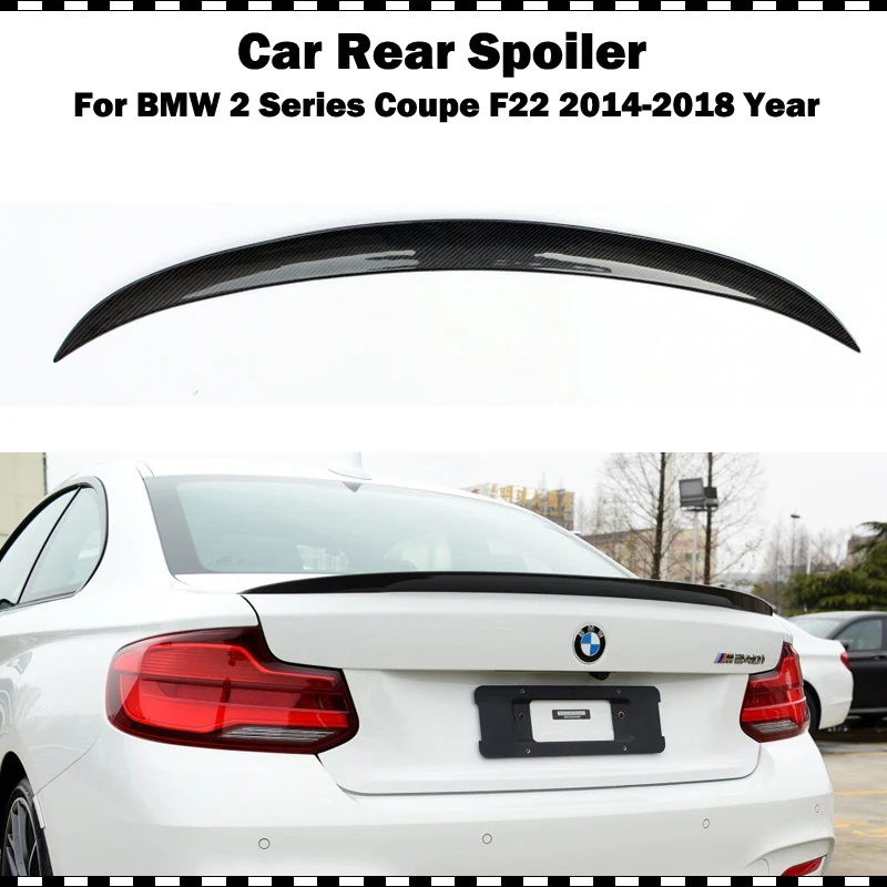 For BMW 2 series coupe 220i 225i M235i M240i 2014 2020 P style carbon