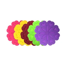 Коврики и подушечки-силиконовая изоляционная салфетка под прибор в виде цветка место коврик Дети Детский обеденный стол коврик-коврик настольная пластина пластиковая Ванна офисный коврик