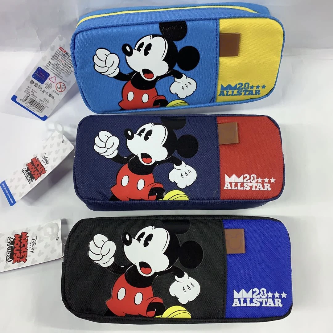 Bolsa lona de gran capacidad con dibujos animados de Disney para estudiantes, estuche de de gran capacidad, bolsa de papelería, suministros escolares, bonito regalo|Bolsas para - AliExpress