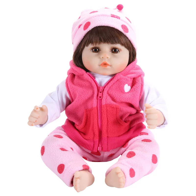 

Model Rebirth Doll Cloth Body Vinyl Infant Reborn Baby Doll Hot Selling